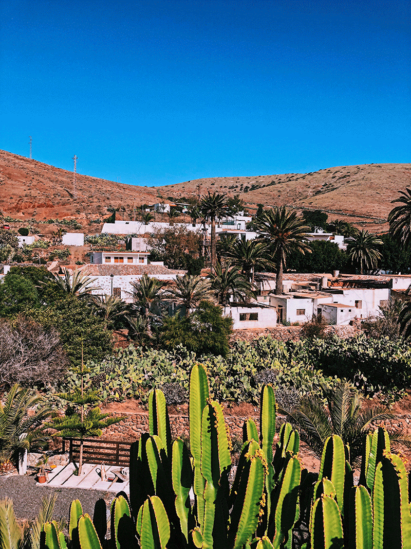 Ländliches Hinterland von Fuerteventura