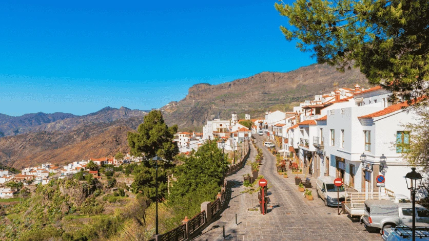 Tejeda, l’un des villages de l’intérieur de Gran Canaria