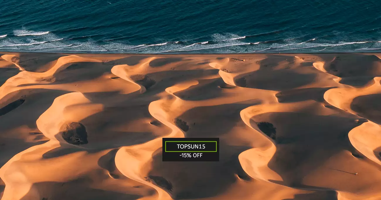 feels the sun´s energy